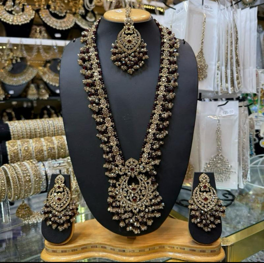 Indian jewellery long necklace